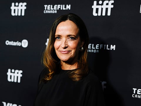Jennifer Peedom arrives on the red carpet to promote the film "Tenzing" at the Toronto International Film Festival, in Toronto, on Tuesday, Sept. 15, 2026. 