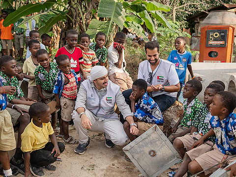 The campaign tackled education, healthcare, clean water and child labour in a community of 1,062 people.