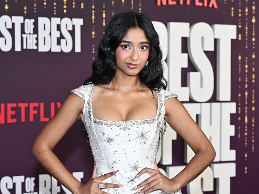 Maitreyi Ramakrishnan attends the "Best of the Best" NY Premiere on September 09, 2026 in New York City.