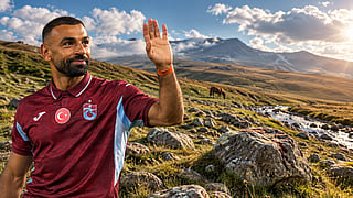 Mo Salah and the famous rock