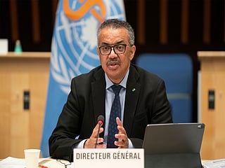 WHO Director-General Tedros Adhanom Ghebreyesus 