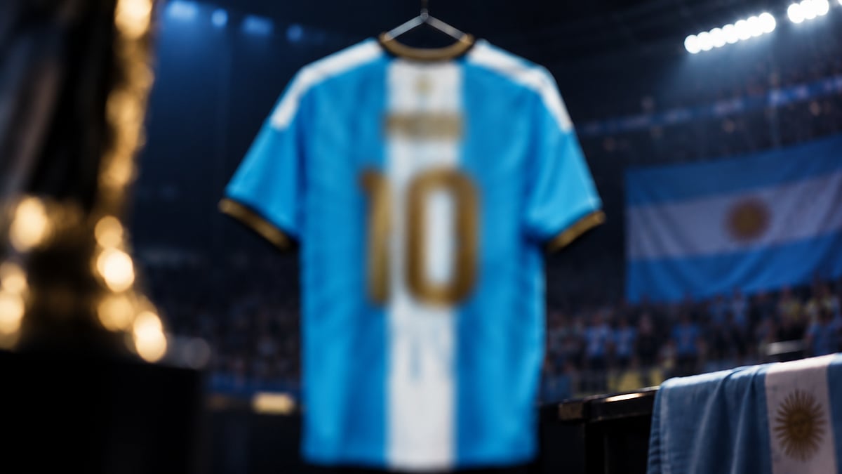 Messi unveils gold-trimmed farewell shirt for emotional Argentina send-off