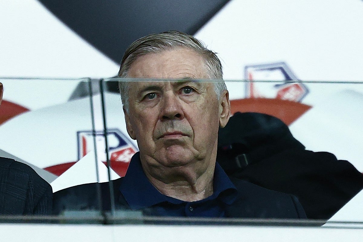 Brazil's Italian head coach Carlo Ancelotti 