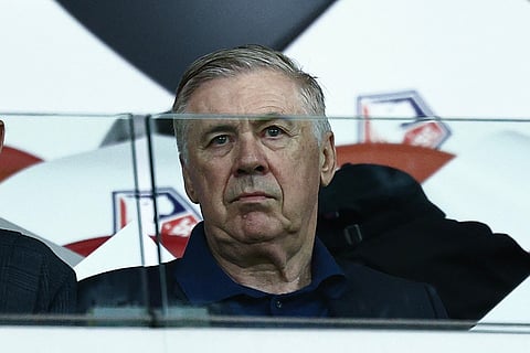 Brazil's Italian head coach Carlo Ancelotti 