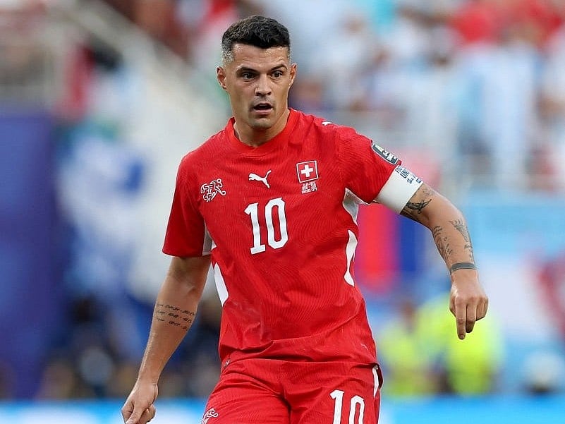 Granit Xhaka has been punished for forging a Covid-19 certificate 