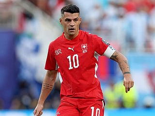 Granit Xhaka has been punished for forging a Covid-19 certificate 