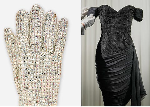 Michael Jackson's glove, Diana's gown and more worth up to Dh3.86m at Abu Dhabi auction