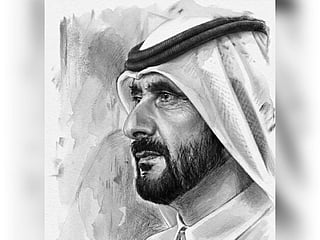 The late Sheikh Ahmed bin Rashid Al Maktoum.