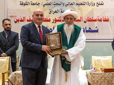 Almawla said Syedna Mufaddal Saifuddin had demonstrated a commitment to education, heritage preservation and social upliftment.