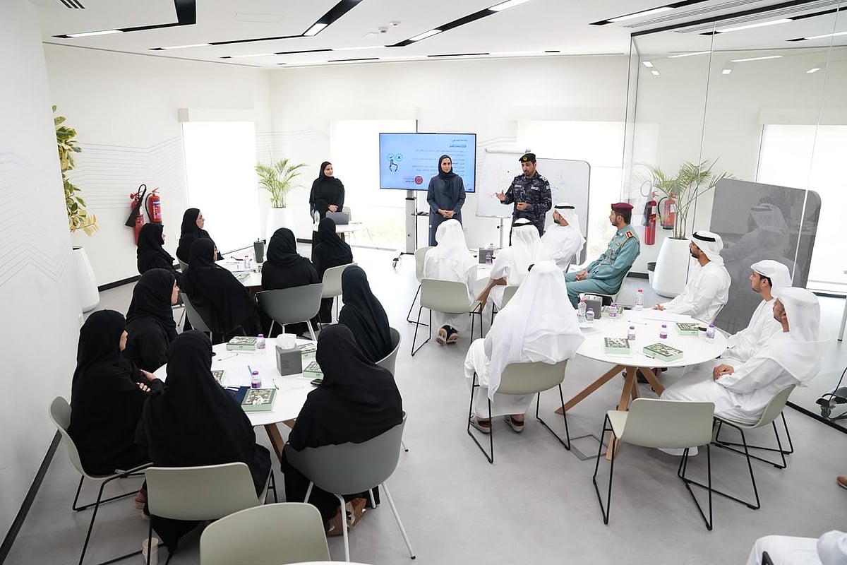 Ras Al Khaimah Police personnel take part in specialist child protection training.