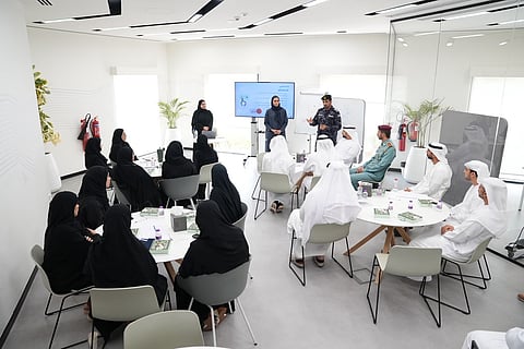 Ras Al Khaimah Police personnel take part in specialist child protection training.