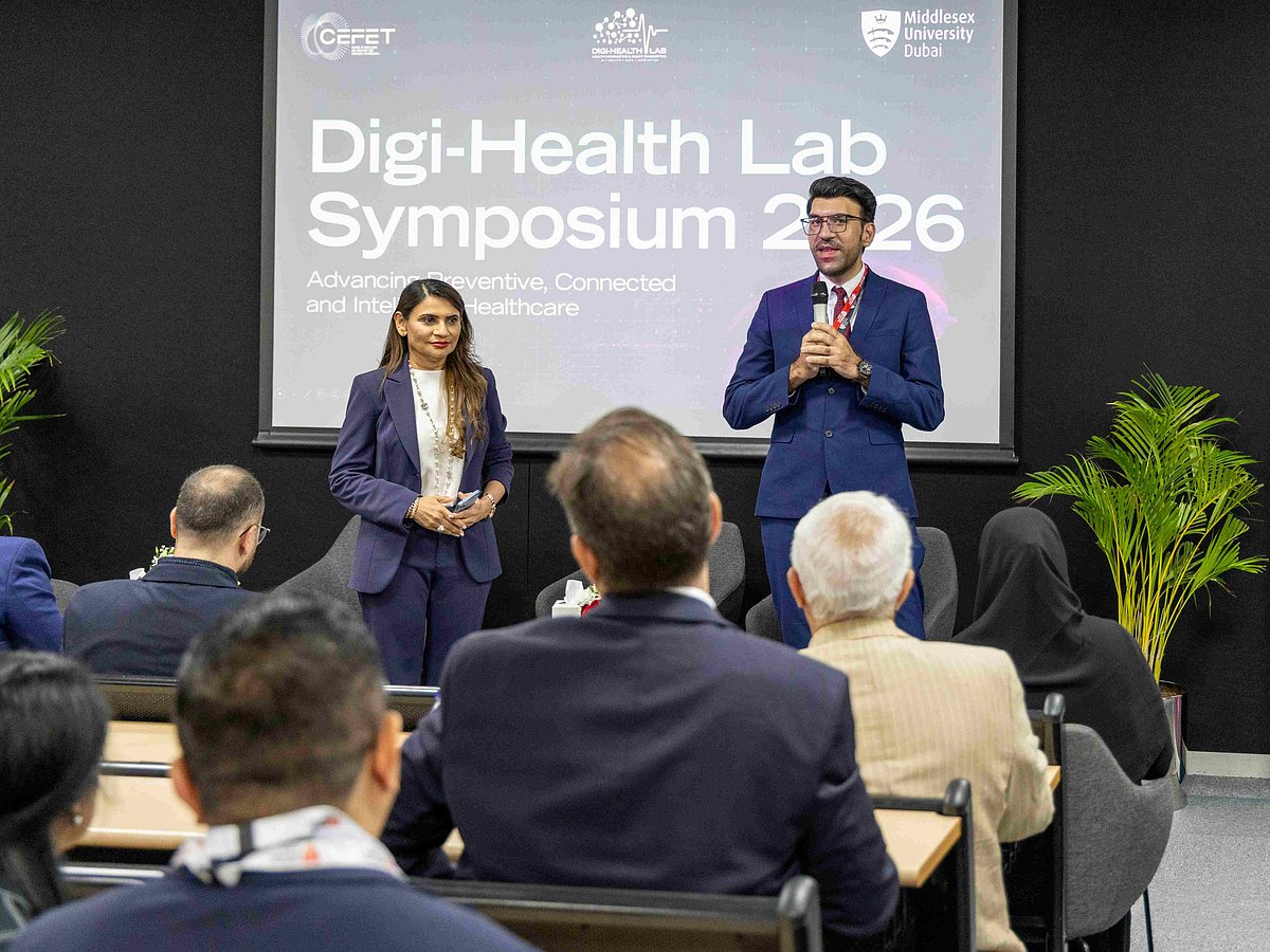 Middlesex University Dubai's inaugural Digi-Health Lab Symposium explores the future of tech-driven healthcare