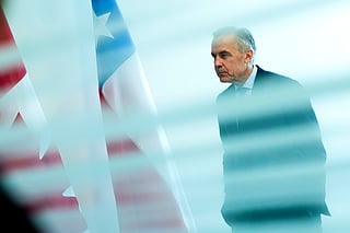 Canada Prime Minister Mark Carney is seen from behind a glass pane as he waits to meet with President of Chile José Antonio Kast, not shown, on the sidelines of the United Nations General Assembly (UNGA) at the UN headquarters on Tuesday, Sept. 22, 2026. (Justin Tang/The Canadian Press via AP)