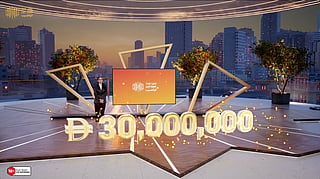 UAE Lottery show host Diala Makki during Lucky Day Draw No. 260923