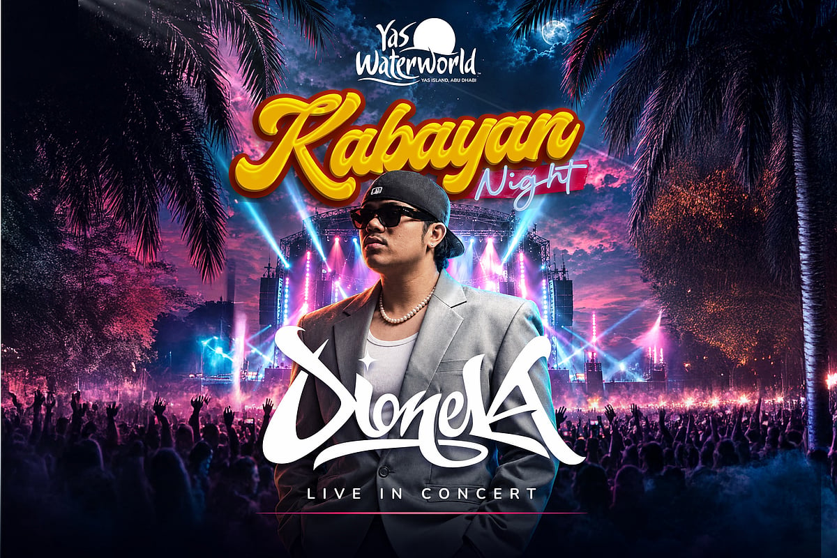 Dionela, one of the Philippines’ best-known contemporary singer-songwriters, will perform live as part of the festivities, giving fans a chance to catch the artist at Yas Waterworld.