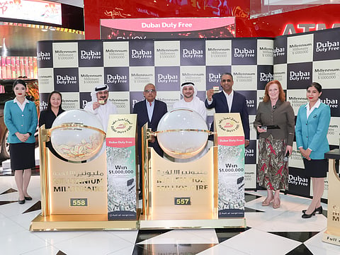 The draws were held at Concourse C of Dubai International Airport