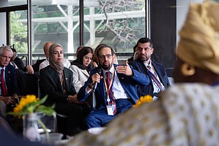 urges governments to include parliamentarians in official UN delegations.