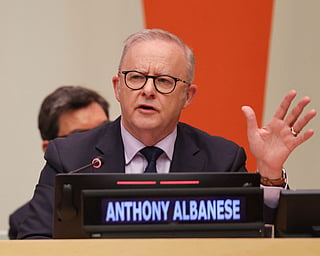 Australia's Prime Minister Anthony Albanese