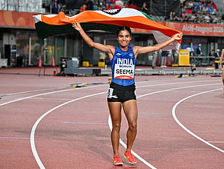 Seema Kumari bags bronze in 10,000m, India wins silver in 4x400m mixed relay in athletics competitions at the Aichi-Nagoya Asian Games 2026 at the Nagoya City Mizuho Park Athletic Stadium in Nagoya on Thursday. Photo credit: IANS