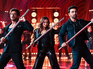 Shah Rukh Khan, Alia Bhatt and Ranbir Kapoor feature together in a new commercial that has sparked fan calls for the trio to star in a Bollywood film.