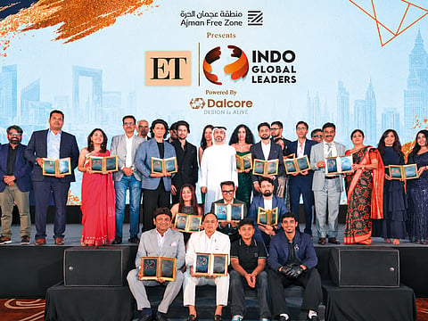 Global business leaders and visionaries honoured at ET Indo Global Leaders 2026 in Dubai