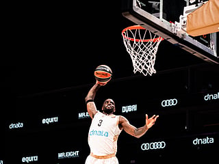 The Coca-Cola Arena was bouncing as Dubai Basketball won big 