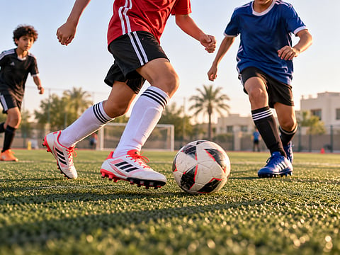 The right football boots can give young players the grip, comfort and confidence they need to enjoy every session on artificial turf.