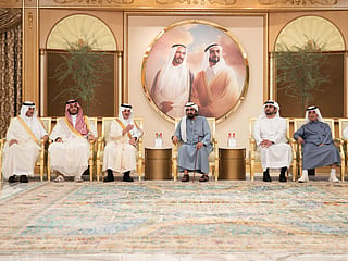 The Saudi delegation included Prince Saud bin Naif bin Abdulaziz, Governor of the Eastern Region. 