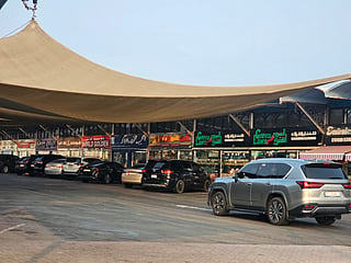 The old Mina Zayed market in Abu Dhabi