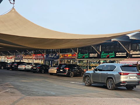 The old Mina Zayed market in Abu Dhabi