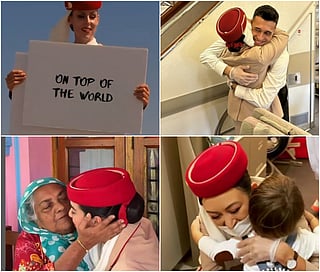From LEGO gifts to viral proposals, the human side of Emirates crew life