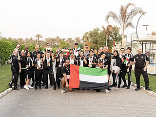 Fifteen UAE athletes competed in gymnastics, powerlifting and equestrian events as part of preparations for the 2027 World Games.