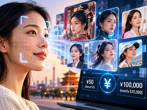 Once a person’s appearance has been digitally captured, AI technology can generate new footage featuring their likeness.