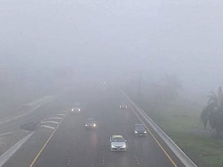 Horizontal visibility could deteriorate significantly and become virtually zero at times.