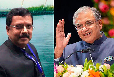 Jiji Thomson and  Gyanesh Kumar. Cockroach Janta Party leader Abhijeet Dipke renewed his call for the CEC’s resignation on Saturday, citing Thomson’s account.