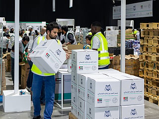Sports community honours Sheikh Ahmed with Gaza aid