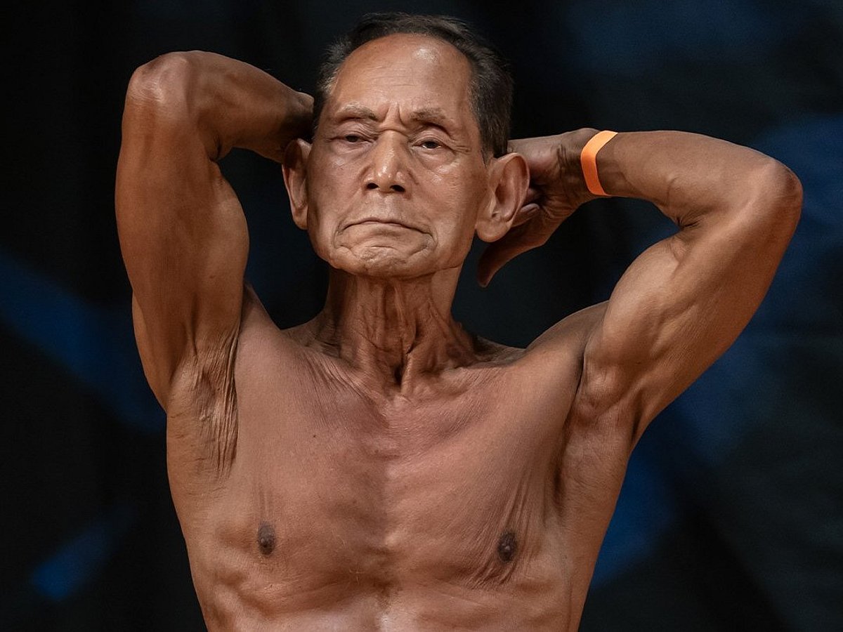 90-Year-Old Japanese Bodybuilder Wins National Title