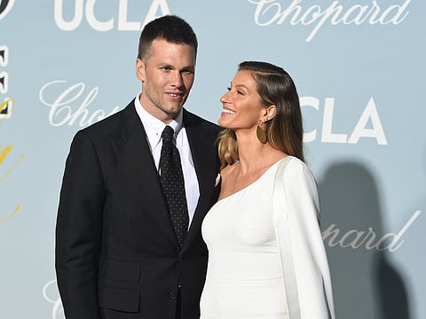 Tom Brady and Gisele Bündchen attends the 2019 Hollywood For Science Gala at Private Residence on February 21, 2019 in Los Angeles, California.