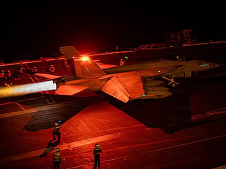 US military activity surges around Strait of Hormuz
