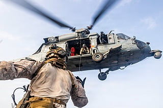 US military activity surges around Strait of Hormuz