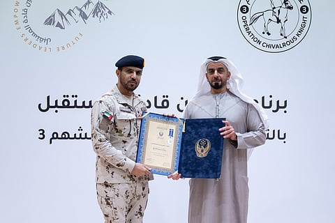 Saif bin Zayed honours Operation Gallant Knight 3 team for humanitarian efforts