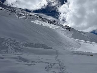 Mountaineer Mingma G Sherpa, who is leading the rescue team, said challenging weather conditions were hampering their efforts.