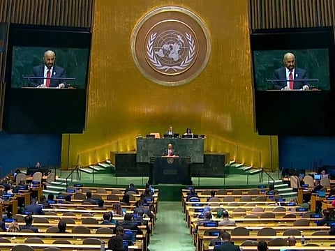 The UAE at UN:  The world are going through a period of accelerating change, growing challenges and deepening divisions.