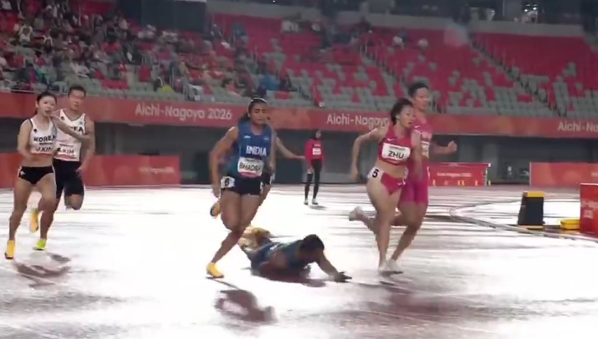 India’s mixed relay team overcomes fall to qualify for Asian Games final