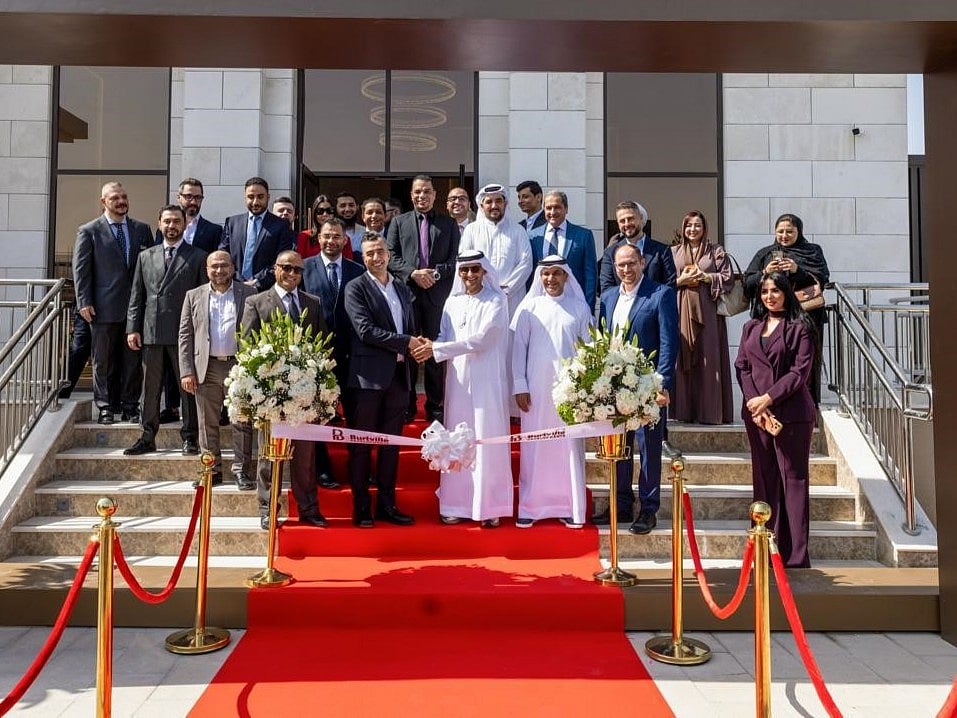 Guest during the handover ceremony of a residential project Villa 11, at Masdar City, Abu Dhabi.