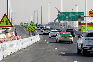 Heavy morning traffic hits these Sharjah-Dubai routes
