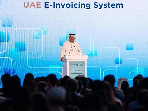 Abdulaziz Mohammed Al Mulla, Director General, FTA, speaking at the event.