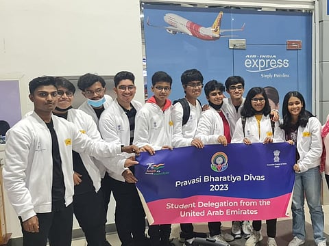 Indian students from the UAE have participated in previous editions of YPBD held as part of Pravasi Bharatiya Divas. Photo used to illustrative purposes