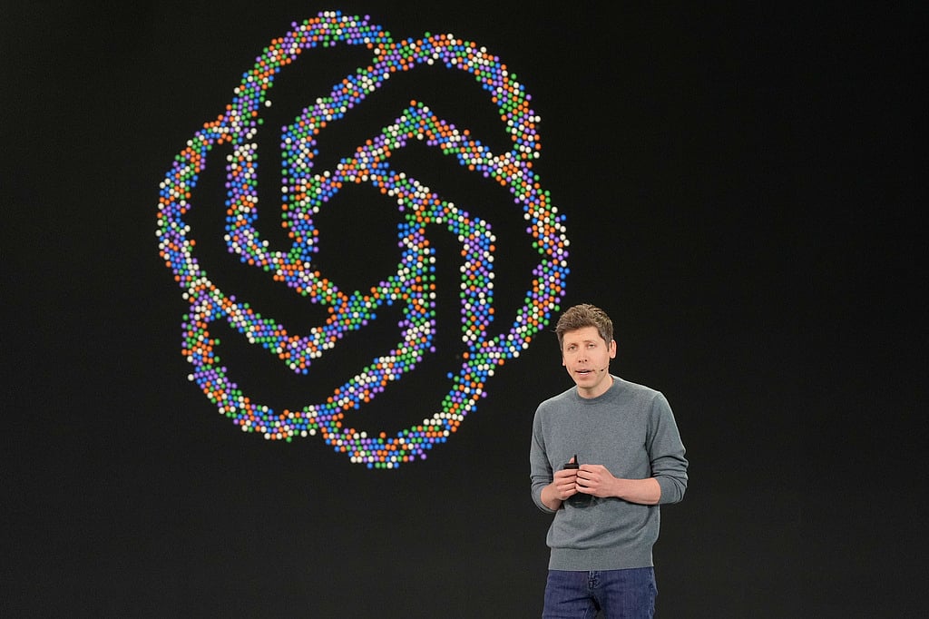 Open AI CEO Sam Altman speaks at the OpenAI DevDay 2026 conference, Tuesday, Sept. 29, 2026, in San Francisco. (AP Photo/Jeff Chiu)