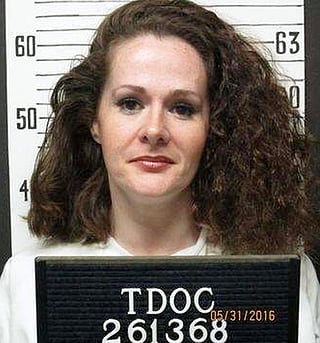 This undated photo provided by the Tennessee Department of Correction shows Christa Pike.  